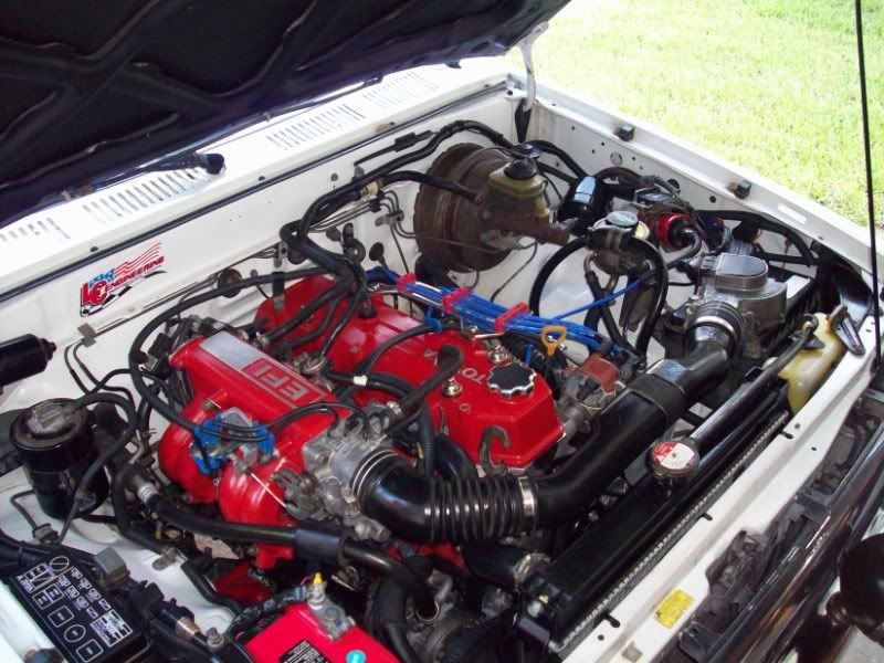 What does your engine bay look like? - YotaTech Forums 1994 toyota pickup 22re engine bay diagram 